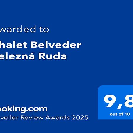 Chalet Belveder Zelezna Ruda Martina 外观 照片
